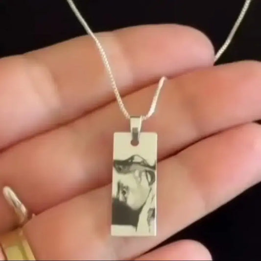 Personalised Photo Printed Necklace